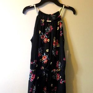 NWT. Zunie girls long romper dress